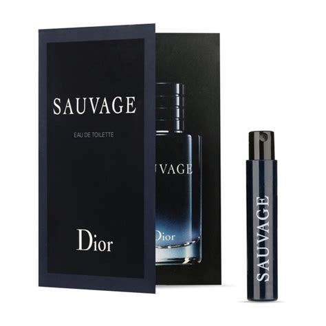 dior sauvage for men sample